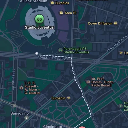 Appartement Tommy's Home-allianz Stadium, Parco Dora Turin